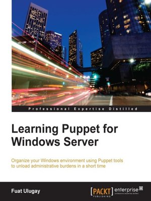 cover image of Learning Puppet for Windows Server